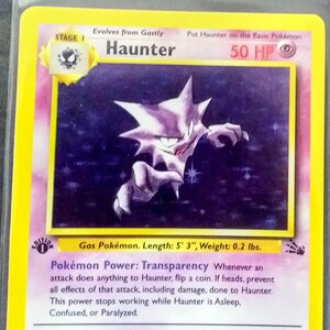 holographic haunter pokemon card Haunter (40/100) [Diamond & Pearl: Stormfront]