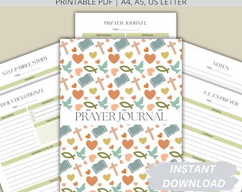 Diario de oración: Estudio bíblico diario, devocional bíblico (PDF imprimible)