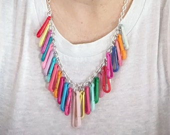 Updated 1980s Bell Charm Necklace - The Clips