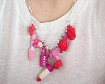 Updated 1980s Bell Charm Necklace - The Girlie