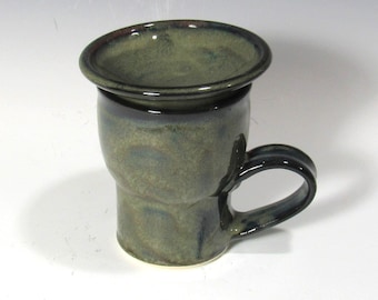 mug with spoon rest - Mug and teabag holder - Coffee mug, tea mug