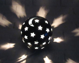 Nursery Lamp, Starry Nights Nursery Lamp, Mood Lighting, Night Light Kids Nursery, Starry Nights night light, Nursery Decor, Baby Gift