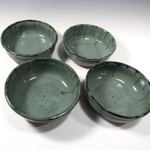 Set of 4 soup/chili bowls set of handcrafted bowls ready to ship image 5