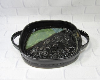 Handmade Ceramic Casserole Dish: Square Lasagna Pan