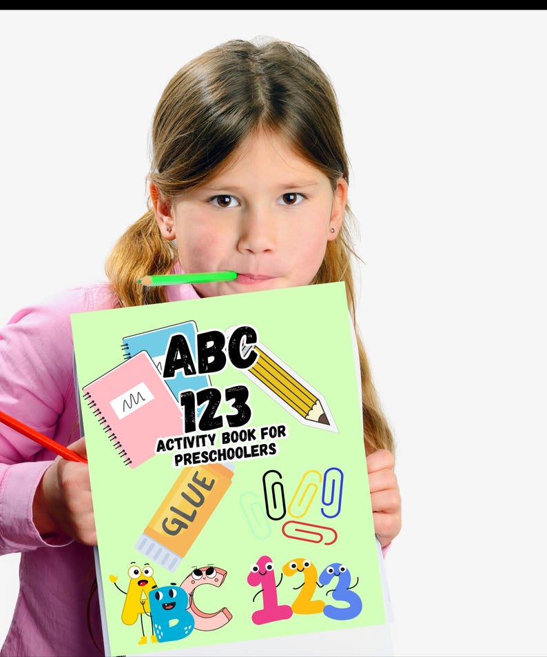 ABC/123 Prek Activity Book Etsy