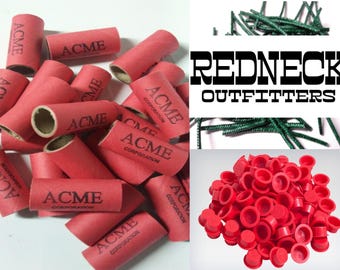 Pyro Tube Supplies Stamped ACME 9/16 x 1-1/2 with plastic plugs  25ct
