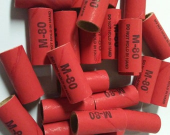 Pyro Tube Stamped M80 9/16 x 1-1/2  50ct