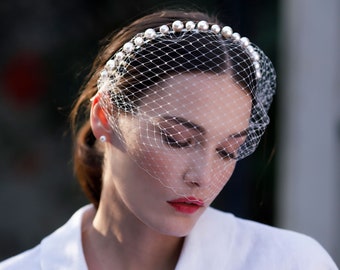 Madame Mystery 9: French Net Cage Veil No. 2415