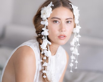 Set di fermagli per capelli da sposa floreali Treasure Hunt n. 2442