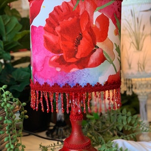 night lamp Table lamp cream Mood lamp Red flower lamp green bedside lamp turquoise spring flowers night lamp Table lamp cream Mood lamp Red flower lamp green bedside lamp turquoise spring flowers