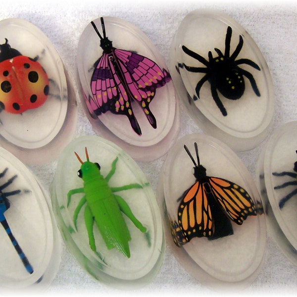 Bugs In Your Soap!! - Finger Puppet-Bug Soap- Kids Soap-Science Soap-Insect Soap