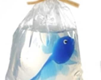 My Pet Fish® Soap In A Bag - Blue -Party Favor- Carnival Prize- Underwater Party- Stocking Stuffer - Summer Gift for Kids