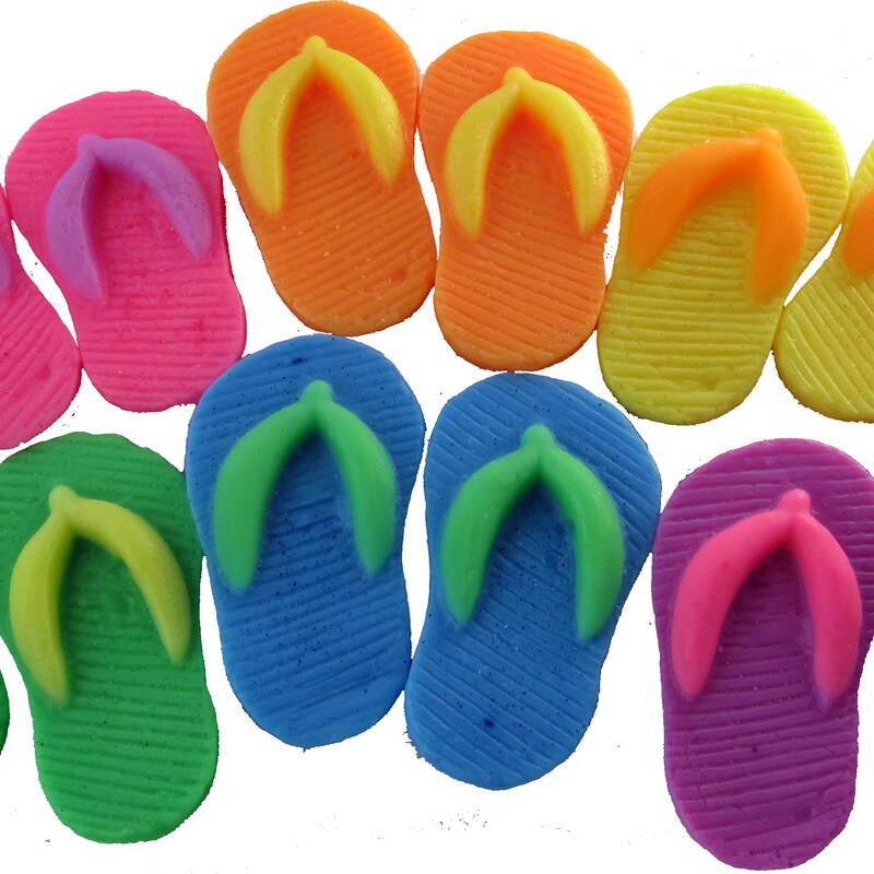 childrens fabric flip flops