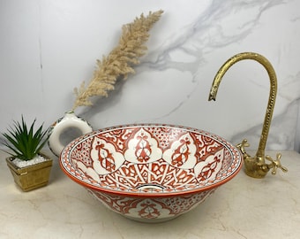 Custom Made Natural Modern Bathroom Vessel Washbasin - Glazed Countertop Vanity Basin Sink