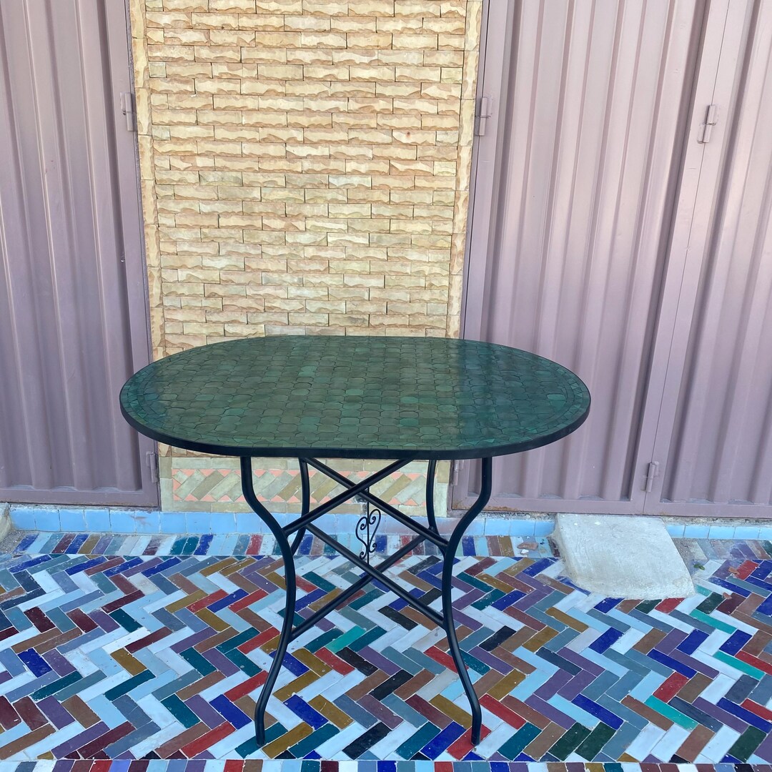 handmade-moroccan-mosaic-table-green-zellige-tile-wrought-iron-base
