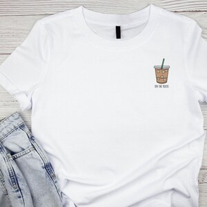 Iced Coffee Lover Unisex Tee, Funny Coffee Shirt, Coffee Gift, Coffee T-Shirt, Coffee Lover Gift, Graphic Tee