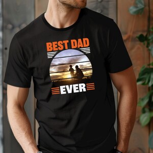 Camiseta do melhor pai de todos os tempos, camisa do dia dos pais, presente do pai para camisa, camiseta de presente para o dia dos pais, camisa fofa do pai, camiseta do melhor pai de todos os tempos