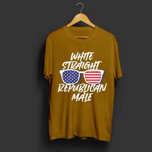 T-shirt blanc droit républicain et masculin, chemise How Else Pss You Piss You Off Today, T-shirt anti-démocrate, chemises patriotiques drôles pour homme