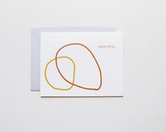 Grateful Letterpress Card