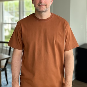 Thick Hemp T-Shirt: Organic Cotton Blend, Durable Fabric image 7