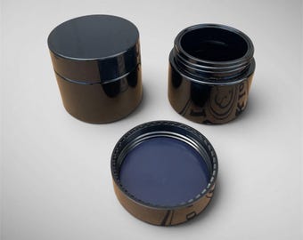 50ml UV Glass Jar: With Purple PTFE lid -Airtight Storage Container