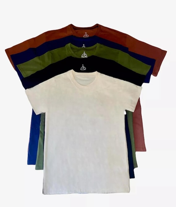 Thick Hemp T-Shirt: Organic Cotton Blend, Durable Fabric