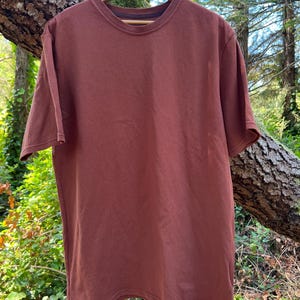 Thick Hemp T-Shirt: Organic Cotton Blend, Durable Fabric image 6