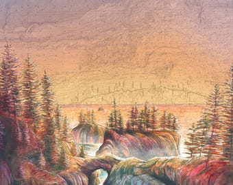 Natural Bridges, Samuel H. Boardman Coast Print