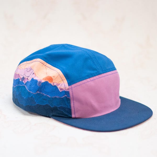 Gorra Mountain Layer de 5 paneles, para senderismo, running y trail