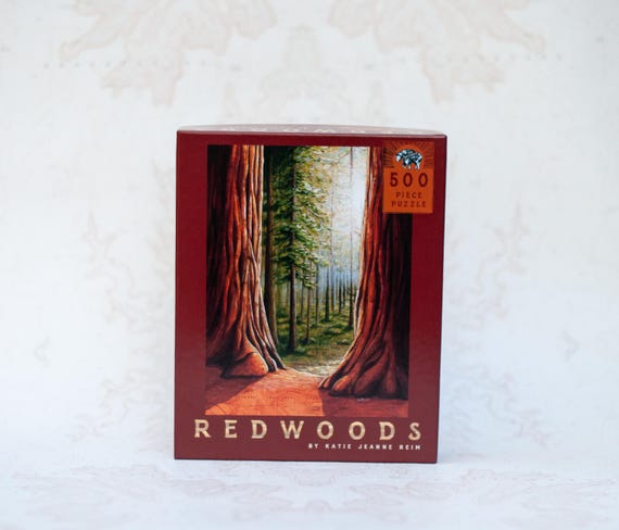 Redwoods 500 Piece Puzzle : Redwood National Park