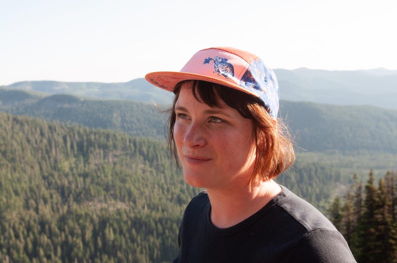 Pika Bouquet 5 Panel Hat, Trail Hat image 13