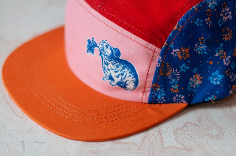 Pika Bouquet 5 Panel Hat, Trail Hat image 9