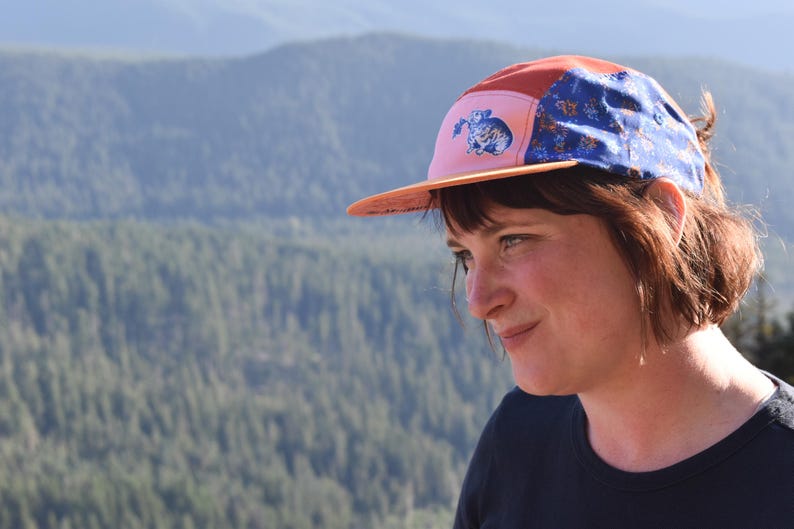 Pika Bouquet 5 Panel Hat, Trail Hat image 3