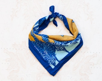 Lupine Bandana: Soft Cotton Mountain Wildflower Print