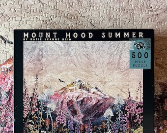 Mount Hood Summer 500 Piece Puzzle