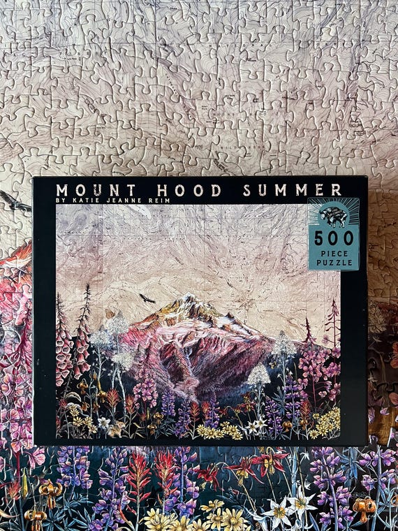 Mount Hood Summer 500 Piece Puzzle