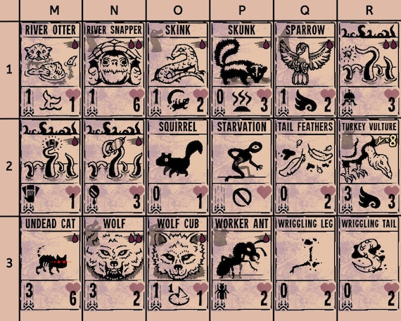 Inscryption - Common Cards - 3D Print - Etsy