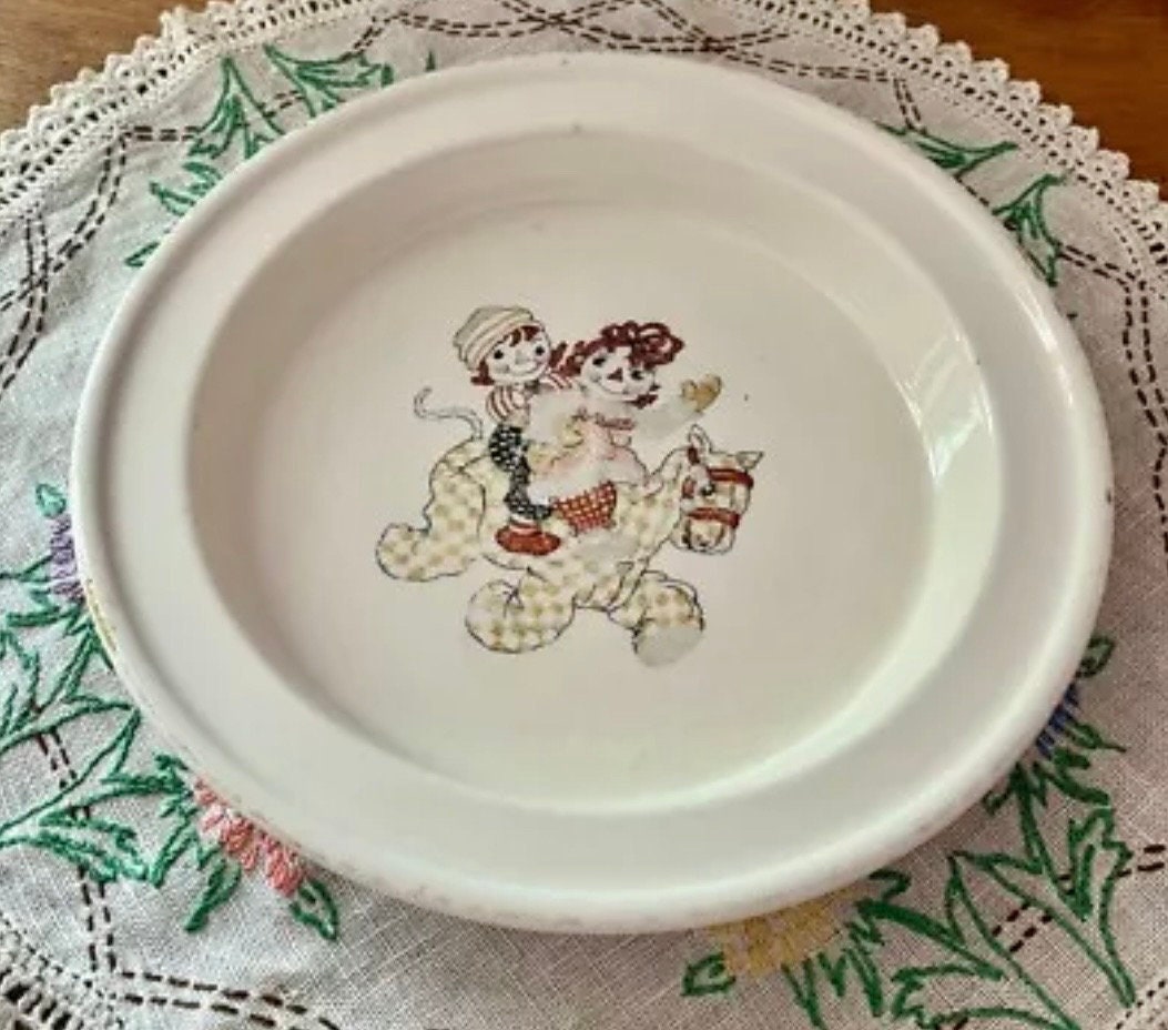 [値下げ]  Raggedy Ann & Andy アンティーク皿 1941 Raggedy Ann - Etsy
