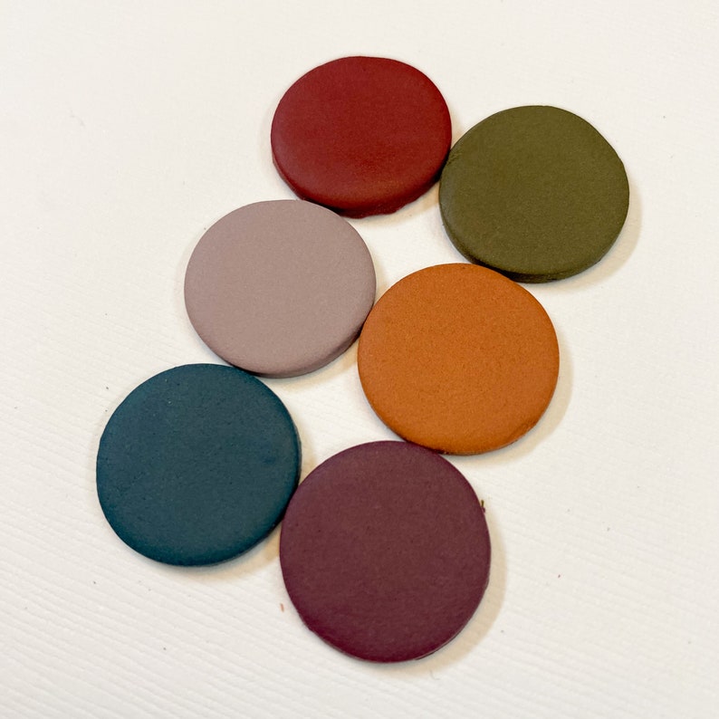 Muted Jewel Tones Sculpey Soufflé Color Recipes Polymer Clay Etsy