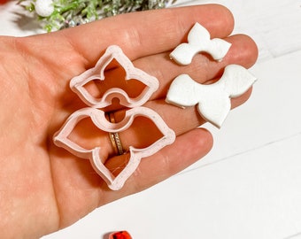 Tri Petal Set of Cutters Polymer Clay 3D Printed