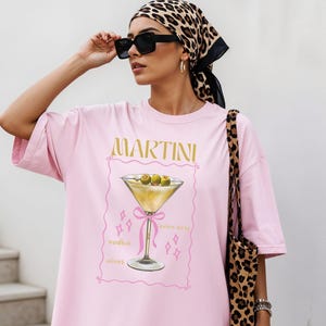 Dirty Martini Comfort Colors Tee Dirty Martini T-Shirt for Girls Martini Tshirt for Espresso Martini Lovers Filthy Martini Tshirt for Her