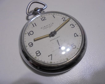 Vintage Kienzle Markant Pocket Watch – Mechanical German Timepiece, Antimagnetic, Mid-Century Collectible