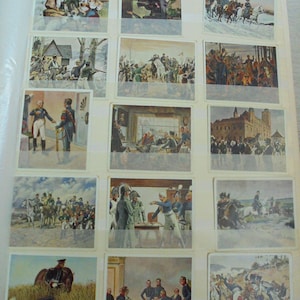 Antique Cigarette Card Collection (332 pcs) | Eckstein-Halpaus | German History Album Cards | Rare Vintage Ephemera