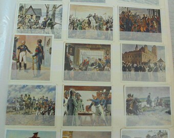 Antique Cigarette Card Collection (332 pcs) | Eckstein-Halpaus | German History Album Cards | Rare Vintage Ephemera