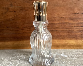 Lampe Berger Paris - Clear Glass - Vintage - Diffuser Lamp - Gold Top - Catalysis Lamp - Fragrance Diffuser