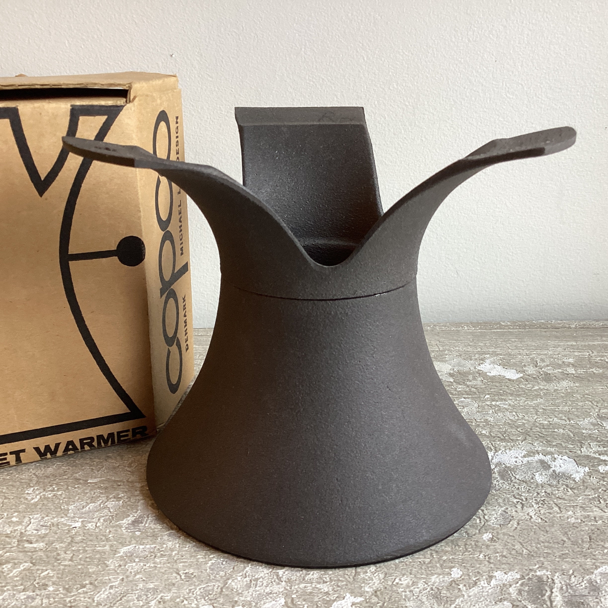 ② Cocotte en fonte émaillée orange Copco Denmark D2 - Antiquités | Email