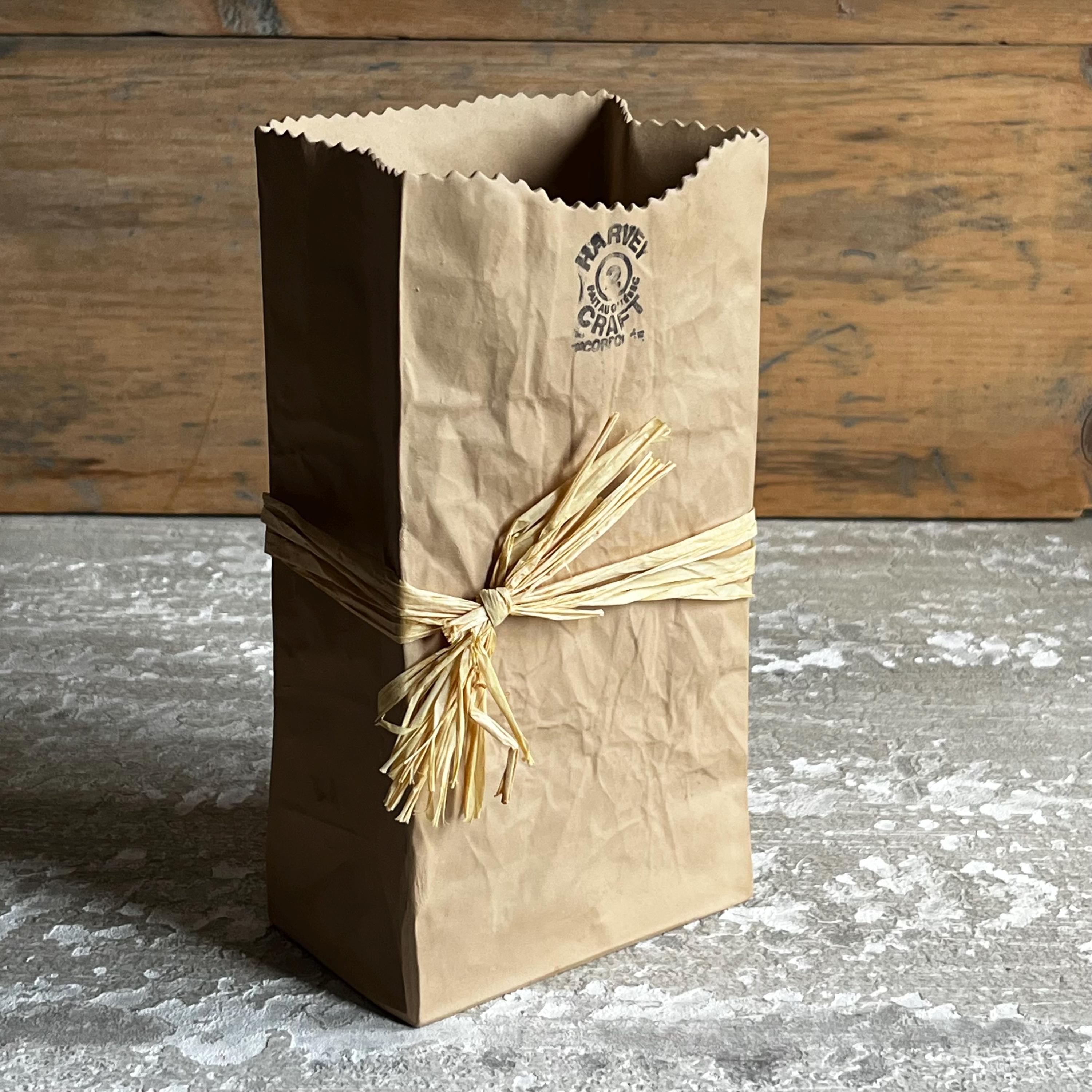 Michael Harvey Paper Bag Vase - Etsy Australia