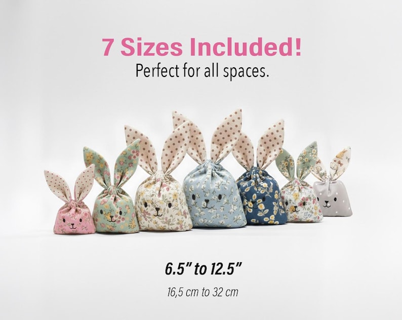 Bunny Ear Treat Bag Pattern, Beginner Friendly, Bunny Basket Pattern ...