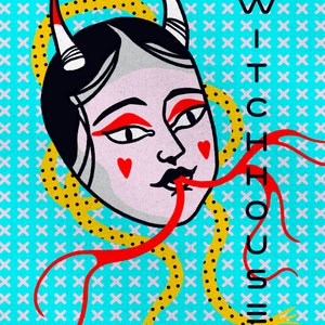 Japan Witch - fine art print - 8x10