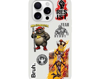Collage Phone Case, Basketball Legends, Gym Meme, Activism Art